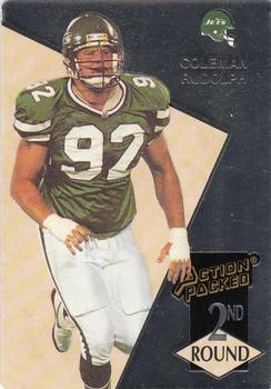 1993 Action Packed #198 Coleman Rudolph Front