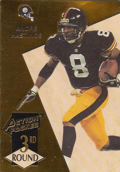1993 Action Packed #214 Andre Hastings Front