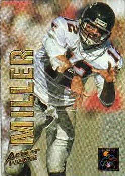 1993 Action Packed - Quarterback Club #QB12 Chris Miller Front