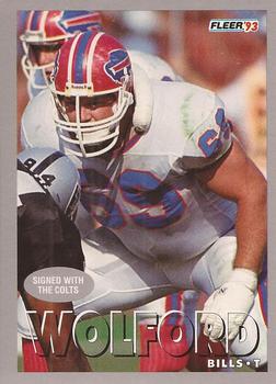 1993 Fleer #31 Will Wolford Front
