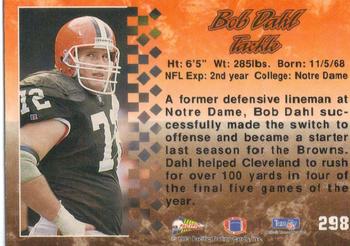 1993 Pacific #298 Bob Dahl Back