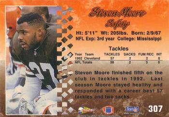 1993 Pacific #307 Stevon Moore Back