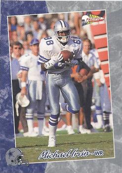 1993 Pacific #7 Michael Irvin Front