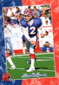 1993 Pacific #206 Jim Kelly Front