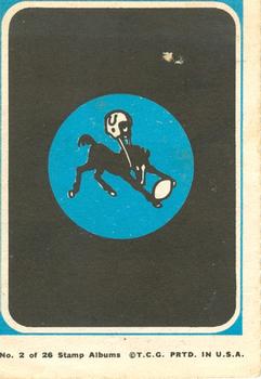 1969 Topps - Mini-Albums #2 Baltimore Colts Back
