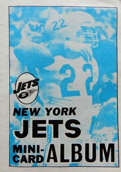 1969 Topps - Mini-Albums #24 New York Jets Front