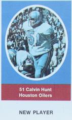 1972 Sunoco Stamps Update #NNO Calvin Hunt Front