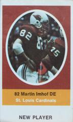 1972 Sunoco Stamps Update #NNO Martin Imhoff Front
