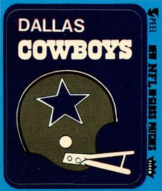 1978 Fleer Team Action - Stickers (Hi-Gloss Patches) #NNO Dallas Cowboys Helmet Front