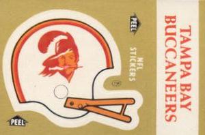 1982 Fleer Team Action - Stickers #NNO Tampa Bay Buccaneers Helmet Front