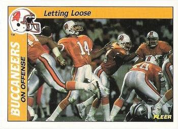 1988 Fleer Team Action #31 Letting Loose Front