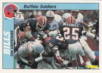 1988 Fleer Team Action #4 Buffalo Soldiers Front