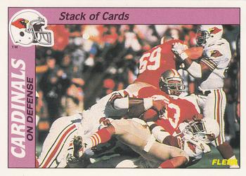 1988 Fleer Team Action #34 Stack of Cards Front