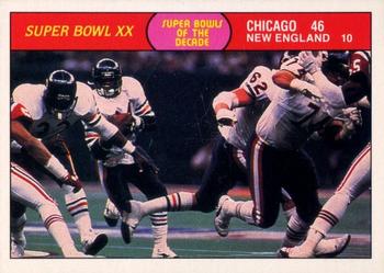 1988 Fleer Team Action #61 Super Bowl XX Front