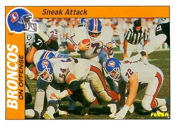 1988 Fleer Team Action #5 Sneak Attack Front