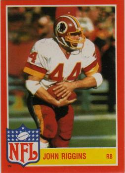 1985 Topps - Glossy NFL Stars #9 John Riggins Front