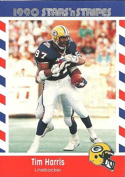 1990 Asher Candy Stars 'n Stripes #80 Tim Harris Front