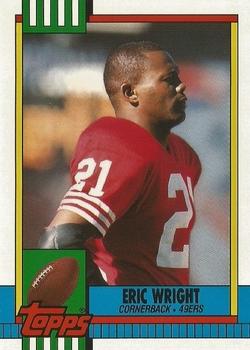 1990 Topps - Collector's Edition (Tiffany) #21 Eric Wright Front