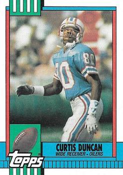 1990 Topps - Collector's Edition (Tiffany) #226 Curtis Duncan Front