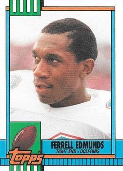1990 Topps - Collector's Edition (Tiffany) #322 Ferrell Edmunds Front