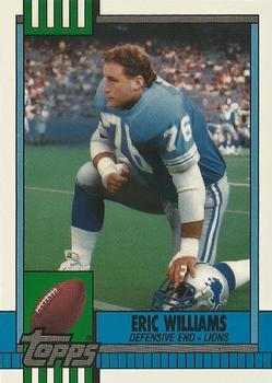 1990 Topps - Collector's Edition (Tiffany) #357 Eric Williams Front