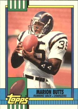 1990 Topps - Collector's Edition (Tiffany) #383 Marion Butts Front