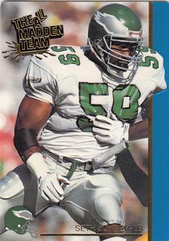 1991 Action Packed All-Madden #34 Seth Joyner Front