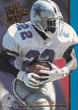 1991 Action Packed All-Madden - 24K Gold #27G Emmitt Smith Front