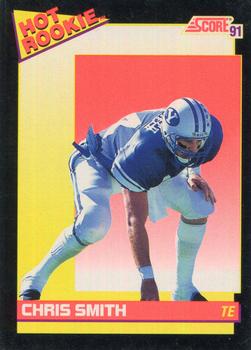 1991 Score - Hot Rookies #6 Chris Smith Front