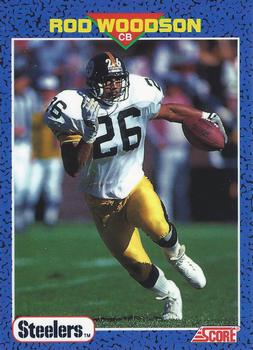 1991 Score - Young Superstars #38 Rod Woodson Front