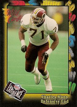 1991 Wild Card - NFL Experience Exchange #126D Charles Mann Front