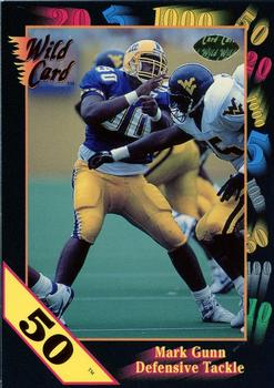 1991 Wild Card Draft - 50 Stripe #97 Mark Gunn Front