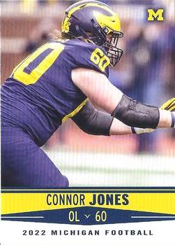 2022 Valiant Michigan Wolverines #53 Connor Jones Front