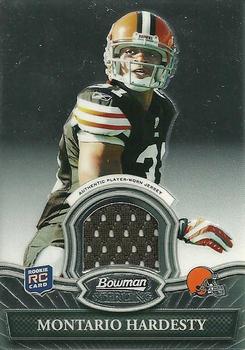 2010 Bowman Sterling #BSR-MH Montario Hardesty  Front