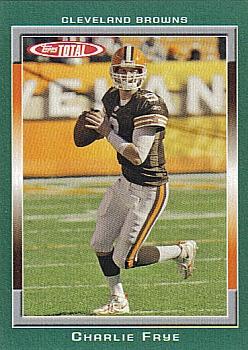 2006 Topps Total - Team Checklists #TC8 Charlie Frye Front