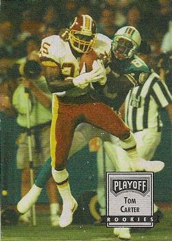 1993 Playoff Contenders #127 Tom Carter Front