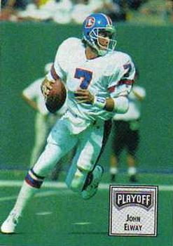 1993 Playoff Contenders #89 John Elway Front