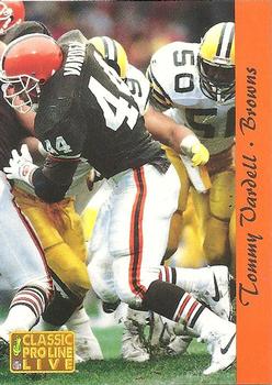 1993 Pro Line Live #48 Tommy Vardell Front
