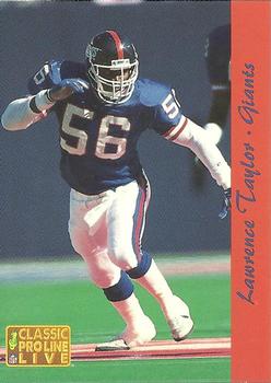 1993 Pro Line Live #194 Lawrence Taylor Front