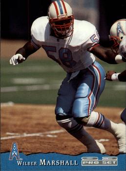 1993 Pro Set #171 Wilber Marshall Front