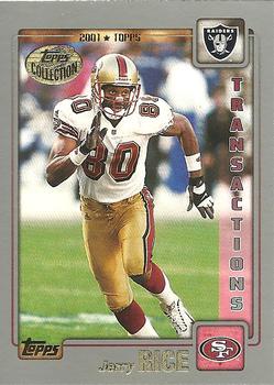 2001 Topps - Topps Collection #48 Jerry Rice Front