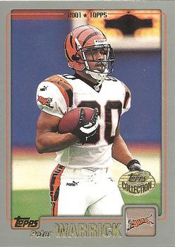 2001 Topps - Topps Collection #92 Peter Warrick Front