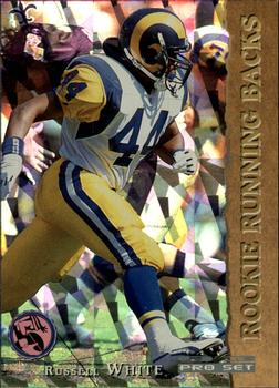 1993 Pro Set - Rookie Running Backs #RRB7 Russell White Front
