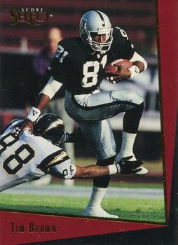 1993 Select #14 Tim Brown Front
