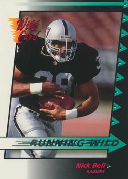 1992 Wild Card - Running Wild #4 Nick Bell Front