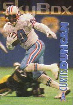 1993 SkyBox Impact #124 Curtis Duncan Front