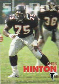 1993 SkyBox Impact #5 Chris Hinton Front