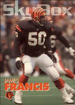 1993 SkyBox Impact #48 James Francis Front