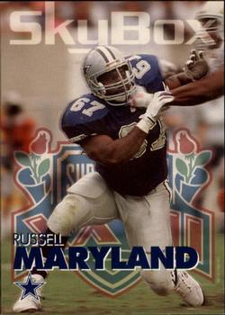 1993 SkyBox Impact #72 Russell Maryland Front