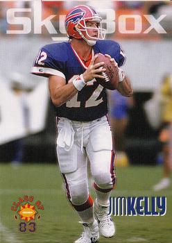 1993 SkyBox Impact #342 Jim Kelly Front